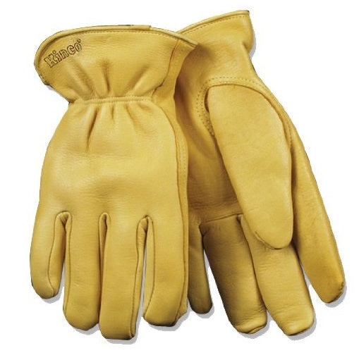 Kinco 90HK-M Men&#039;s Thermal Lined Deerskin Gloves, Medium