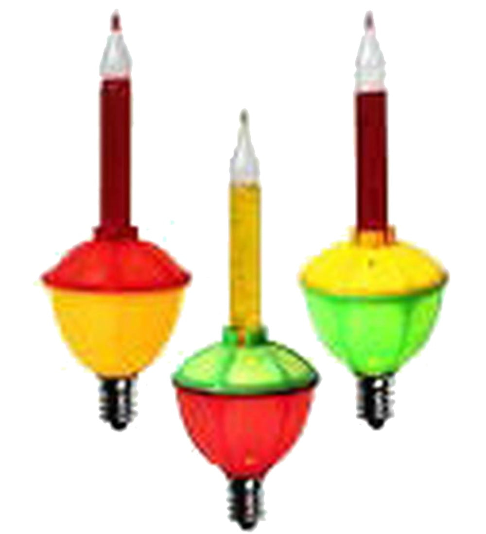 Santas Forest 19329 Bubble Christmas Light Set, 7 Light