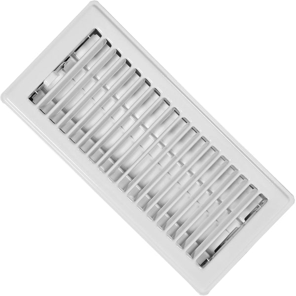 Imperial Mfg RG0157 Standard Floor Register, 2-1/4"x10", White