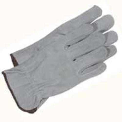 Boss 4065M Split Leather Gloves, Medium, Gray