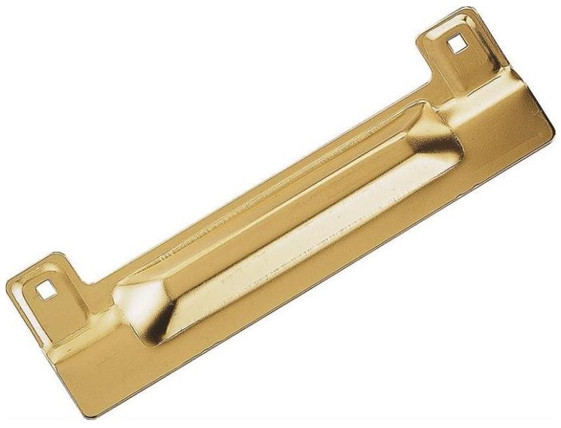 Prosource HSH-053-PS Heavy-Duty Latch Guard, 3-1/2" x 11-3/4", Brass