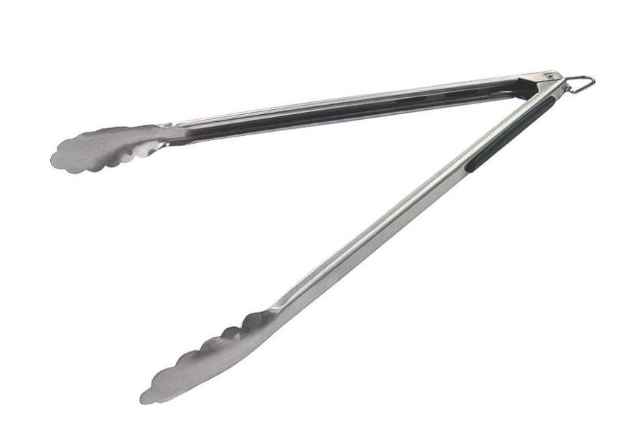 Grill Pro 40259 Stainless Steel Barbecue Tongs, 15"