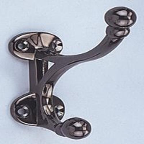 ProSource H-015-BLN Coat & Hat Hook, Zinc, Nickel