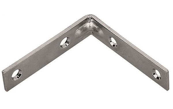 Prosource CB-B03-C4PS Corner Brace, steel, Zinc Plated,  3"  x  3/4"