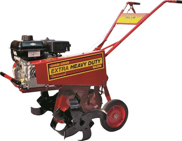 Maxim RMT55H Extra Heavy Duty Rental Tiller, Steel