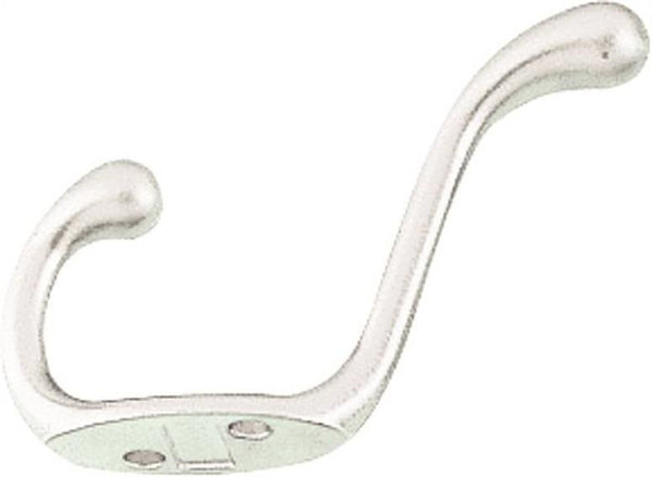 Prosource H6721007W-PS Coat & Hat Hook, White