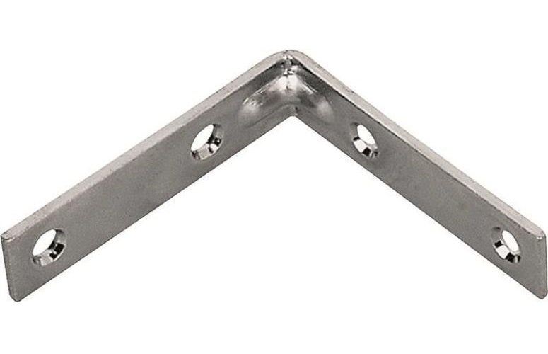 Prosource CB-S015-C4PS Corner Braces, Steel, 1-1/2" x 1/2"