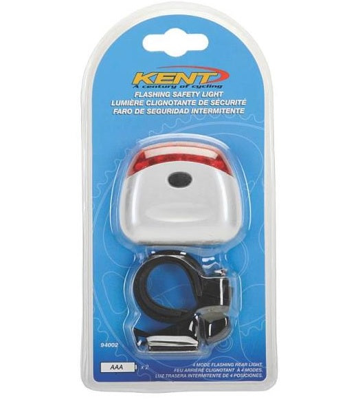 Kent 94002 4-Function Flashing Safety Light, Red