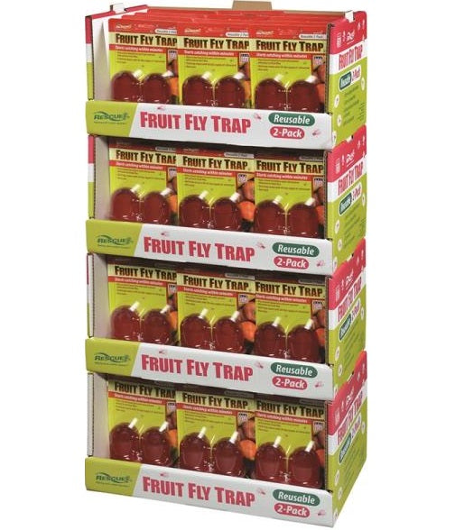 Rescue FFTR2-FD48 Non-Toxic Fruit Fly Trap