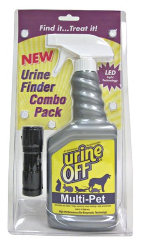 Urine Off MR1036 Pet Sprayer With LED Urine Finder, 16.9 Oz