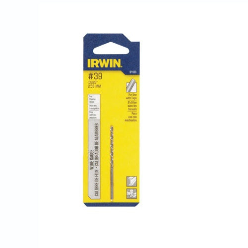 Irwin 81139 High Speed Steel Wire Gauge Drill Bit, 1-3/8" x 1-3/8"