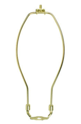 Jandorf 60122 Harp 10" - Polished Brass