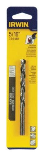 Irwin 1789225 Heavy Duty Left Hand Drill Bit, 5/16"