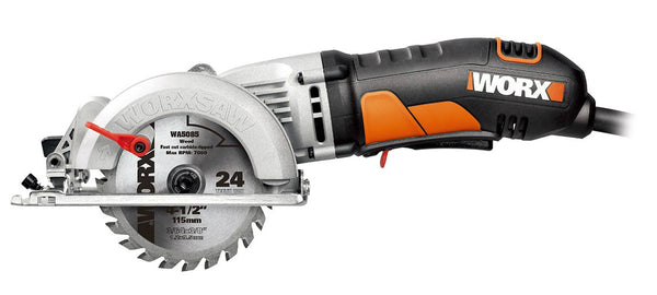 Worx WX429L Worxsaw Compact Circular Saw, 4-1/2"