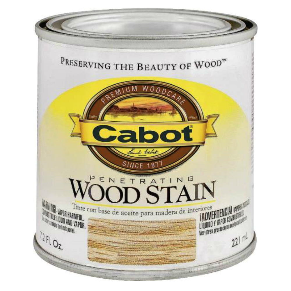 Cabot 144.0008134.003 Interior Oil Wood Stain, 1/2 Pint, Brown Mahogany