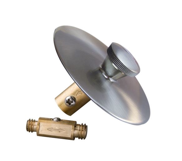 Plumb Pak K826-35DSBN Quick Cover Tub Stop, Brushed Nickel