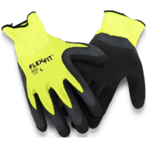 Boss 8412 Mens Poly Shell Gloves With Latex Palm, Fits All