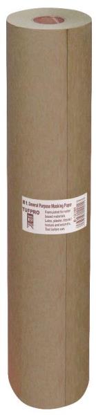 Trimaco 12912 Light Weight Masking Paper, 12" x 60-Yard, Brown