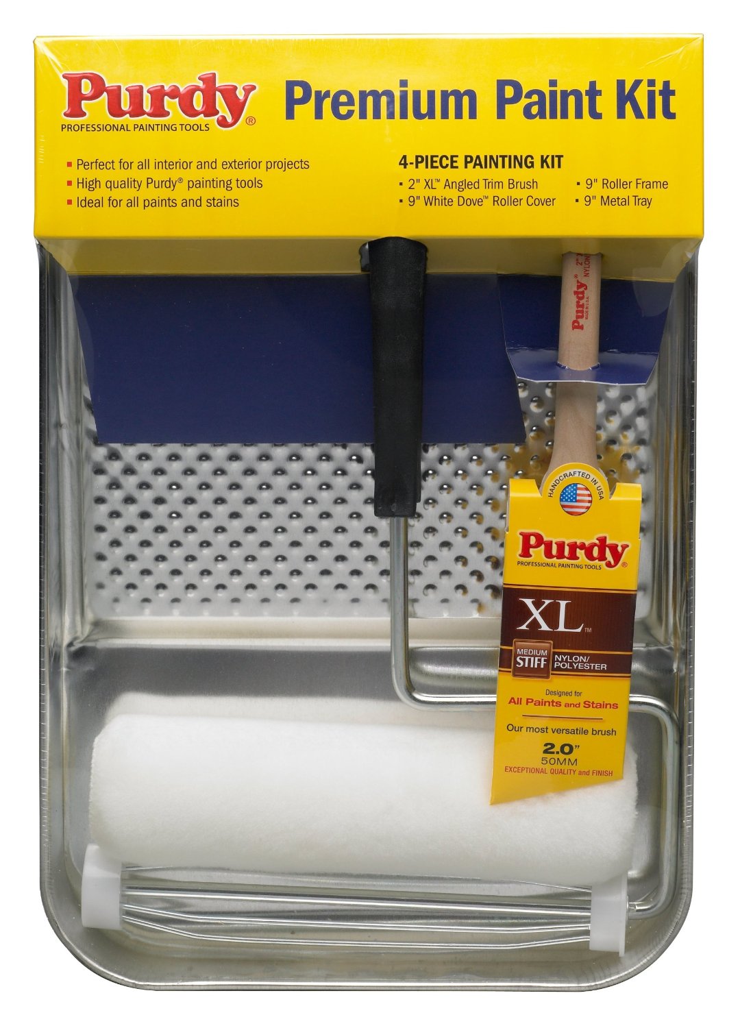 Purdy 140810001 Premium Paint Tray Kit, 4 Piece