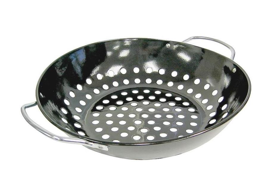 Grill Pro 98130 Deluxe Non-Stick Wok Topper, 11"