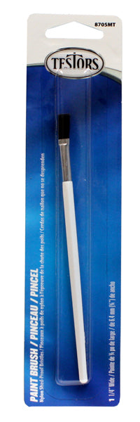 Testors 8705 Hobby Paint Brush, 1/4"