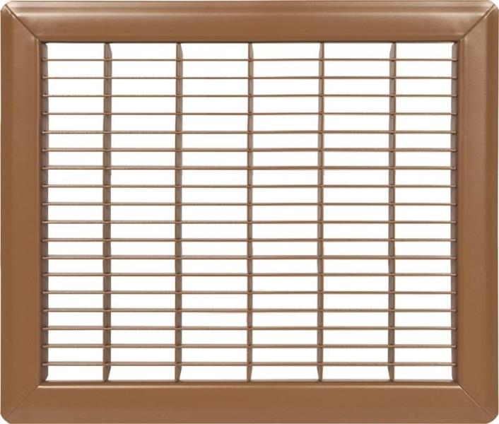 Imperial RG1229 Trussteel Floor Grill 8"x24", Brown