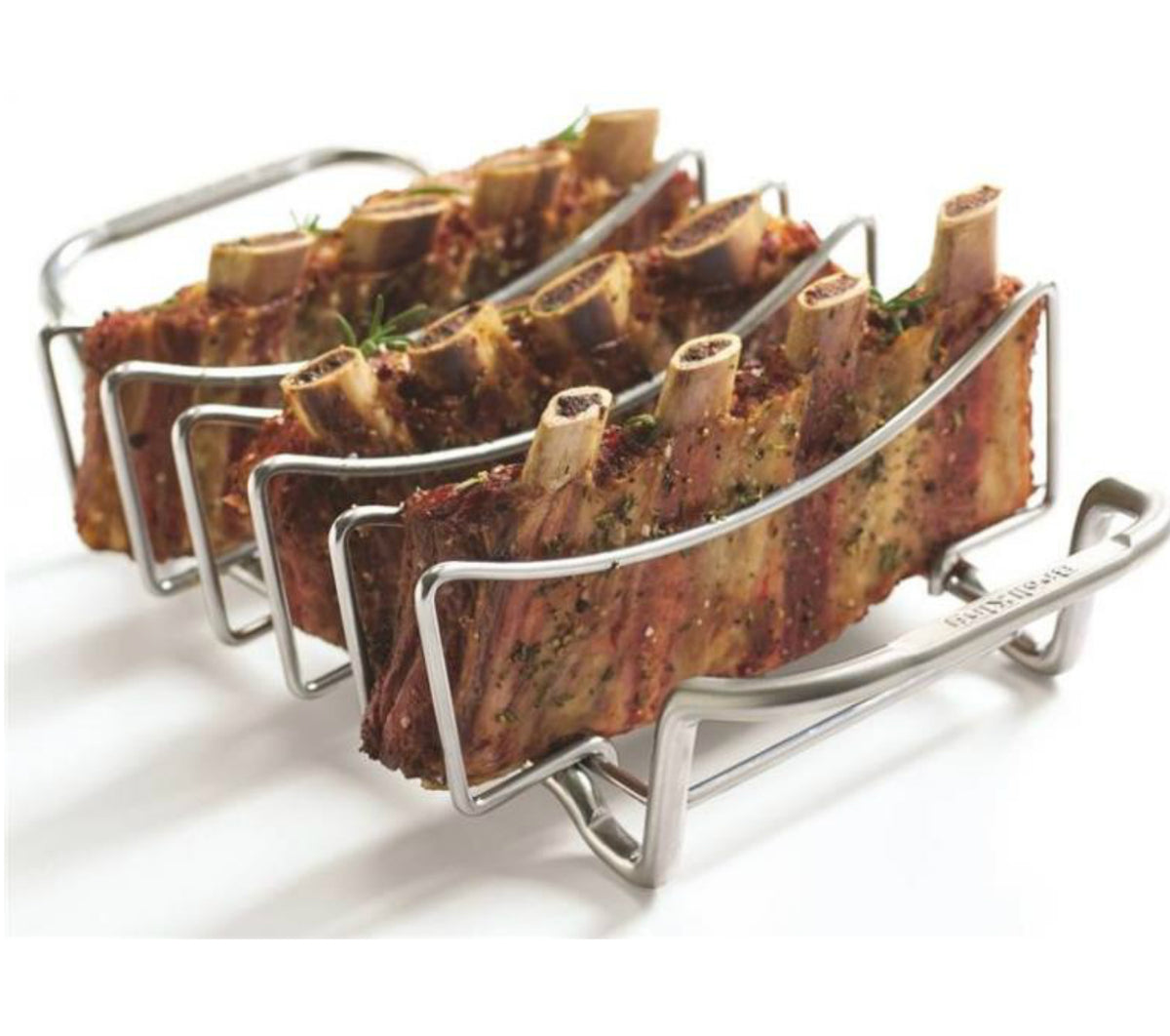 Broil King 62602 Professional Rib & Roast Rack, Stainless Steel