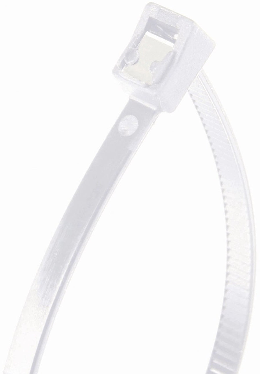 Gardner Bender 45-308SC Self Cutting Cable Tie, 8", Natural Color, 20/Pack