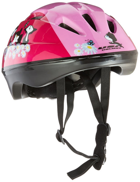 Kent 97521 Toddler Bicycle Helmet, Pink With Kittens