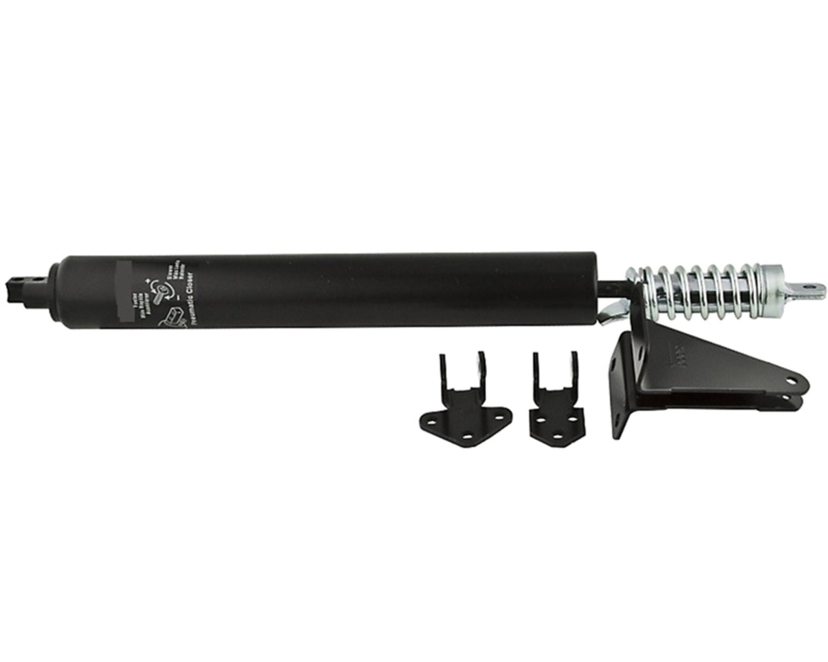 National Hardware N184-788 Shock-Absorbing Door Closer, Black