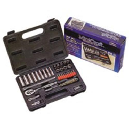 Vulcan TS1035 Socket Set, Chrome Vanadium Steel