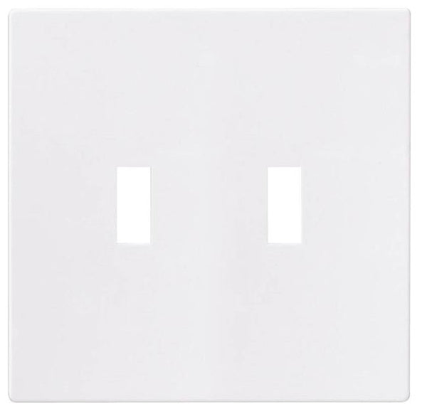 Cooper Wiring PJS2W Screwless Wallplate Switch, 2 Gang