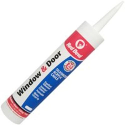 Red Devil 084640 Window & Door Caulk Brown, 10 Oz