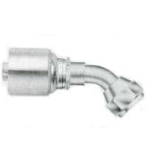 Gates G251750810 MegaCrimp G25-Series 8G-10FJX45S Female Hydraulic Hose Coupling, 1/2"