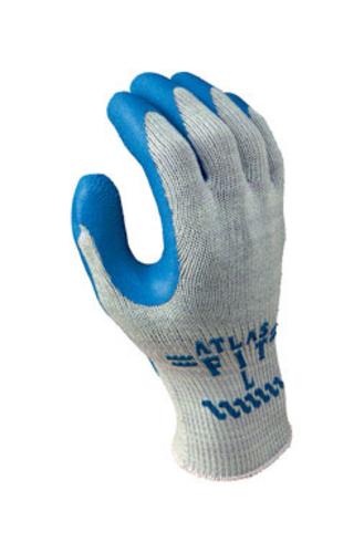 Atlas 300L-09.RT Fit Gloves, Gray W/Blue