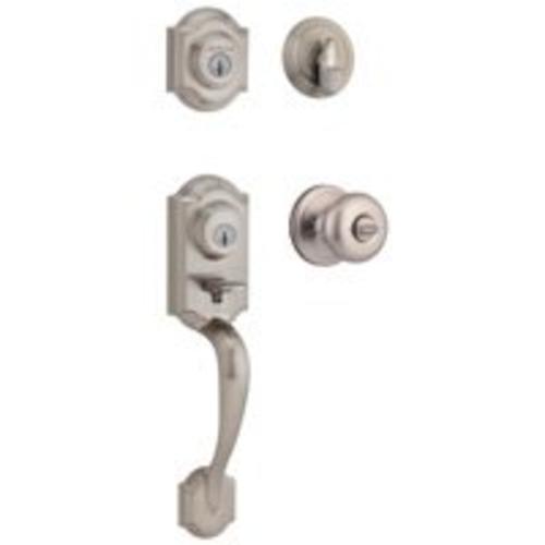 Kwikset 95530-018 Montara Entrance Handleset, Satin Nickel