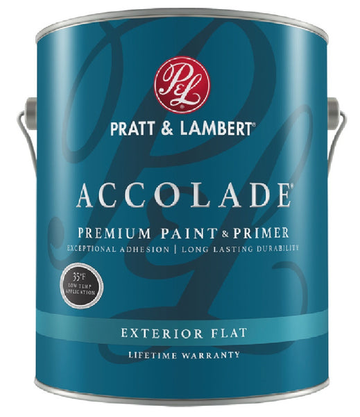 Accolade 0000Z4480-16 Acrylic Paint & Primer Flat Exterior Paint, 1 Gallon