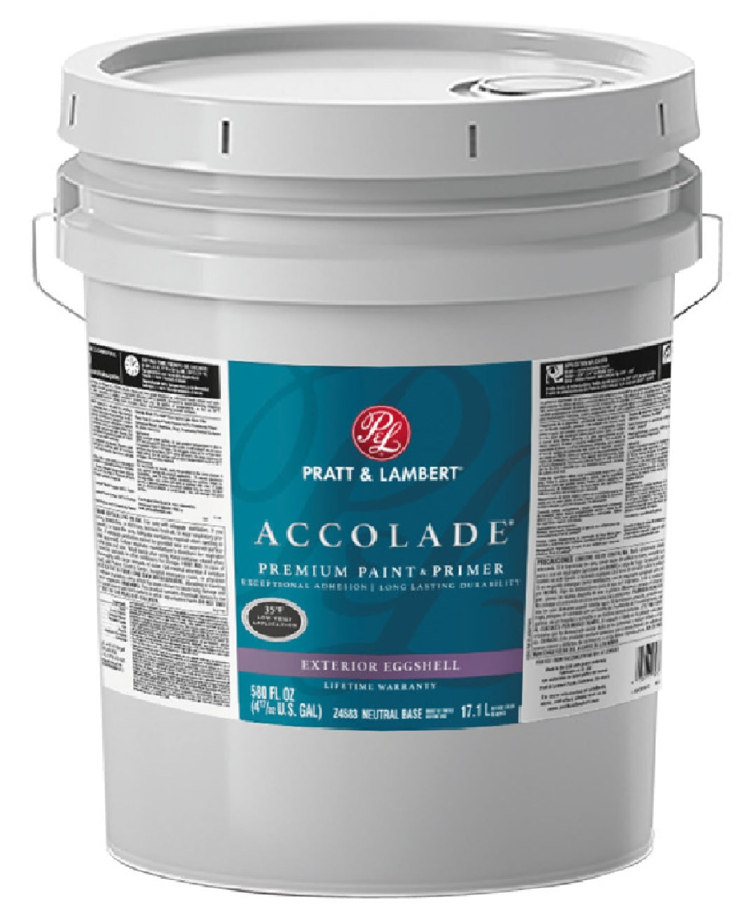 Accolade 0000Z4583-20 Latex Eggshell Exterior Paint, 5 Gallon