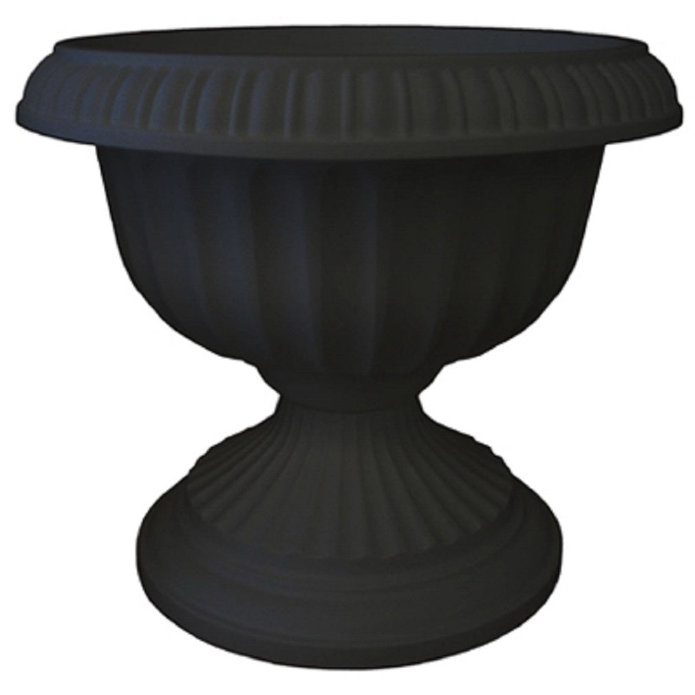 Bloem GU18-00 Grecian Urn Planter, Black, 18 Inch