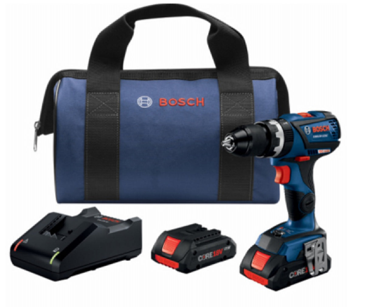 Bosch GSB18V-535CB25 18 volts Compact Tough Hammer Drill, 1/2 Inch