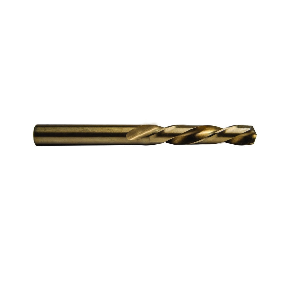 Century Drill & Tool 74126 Left Hand Cobalt Stub Drill Bit, 13/32 Inch