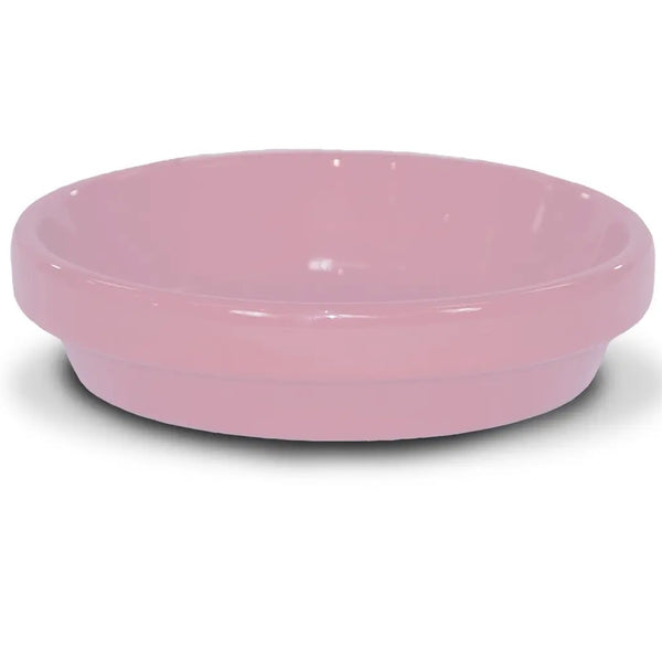 Ceramo PCSABX-8-DR Powder Coated Ceramic Saucer, 7.75 Inch