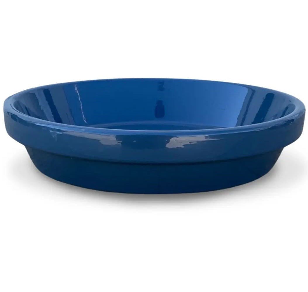 Ceramo PCSABX-4-SB Powder Coated Ceramic Saucer, 3.75 Inch