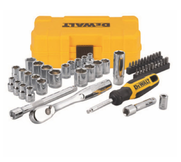 DeWalt DWMT81611T Mechanics tool set, 50 Piece