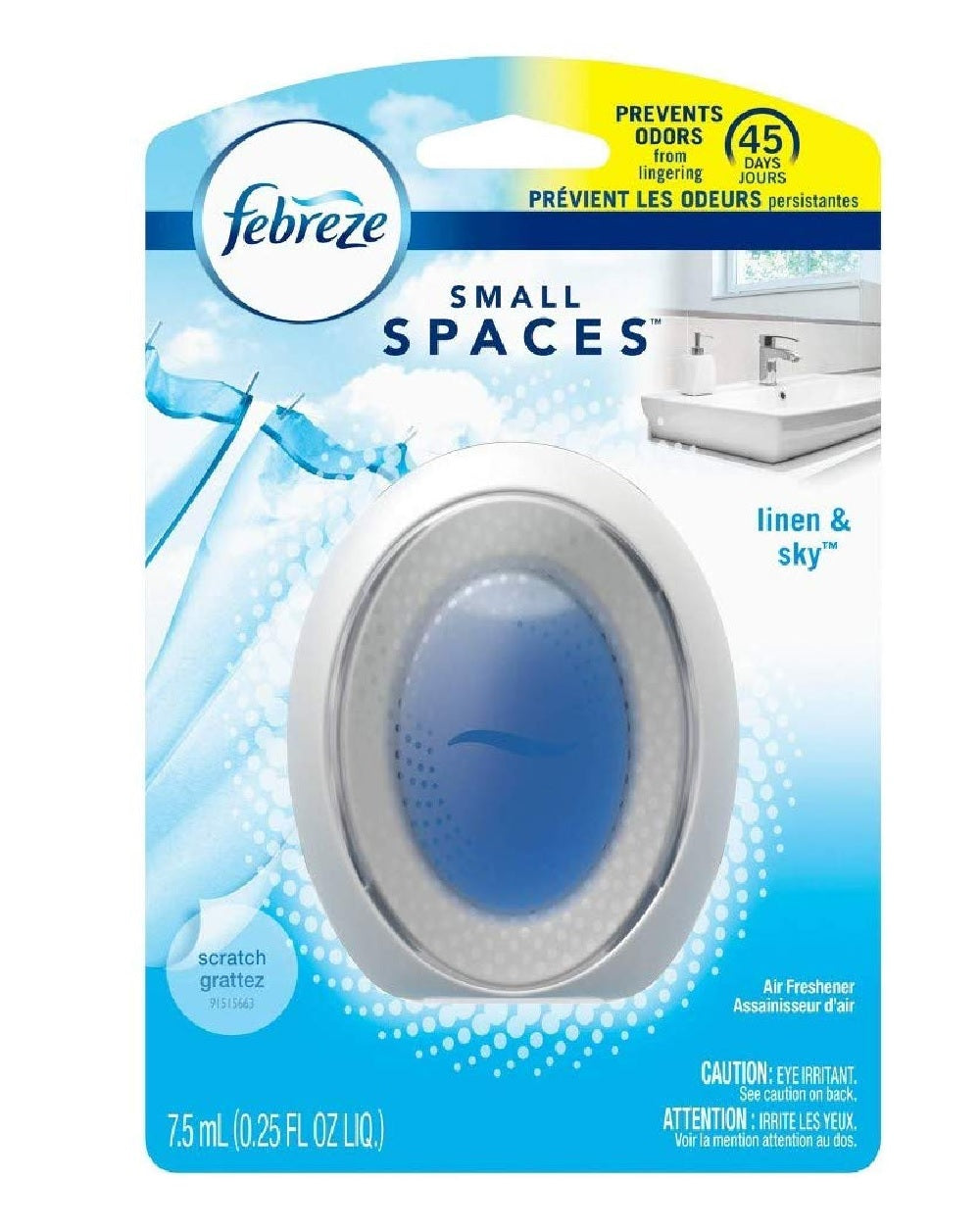 Febreze Small Spaces Air Freshener, 6 pk.