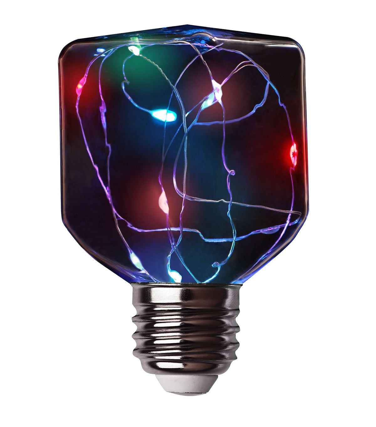 Feit Electric FY/SQ/RGB/LED Fairy LED Light Bulbs, 1 Watts