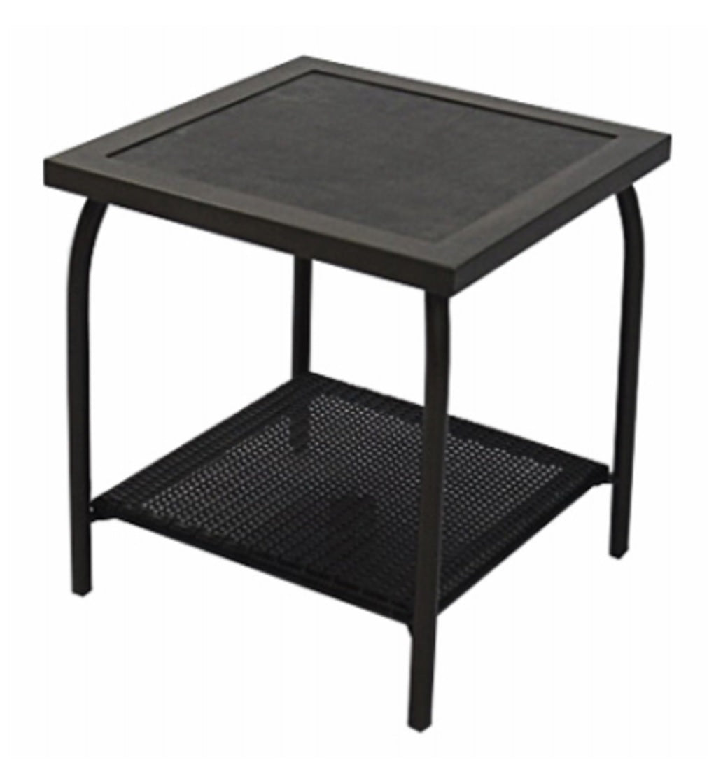 Four Seasons Courtyard BPE01017H60 Richmond Square Wicker End Table, 20 Inch