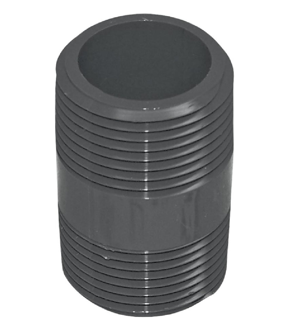 Genova P-34-2 PVC Schedule 80 Pipe Nipple, PVC