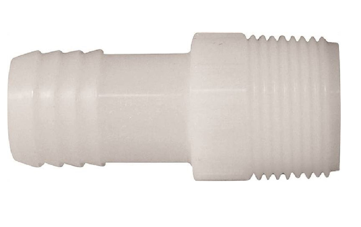 Genova UNA-10 Nylon Insert Adapter, 1 Inch Insert x MIP, 200 PSI