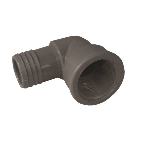 Genova UPVCFE-12 Insert Elbow, 1-1/4 in Insert x FIP, 200 PSI